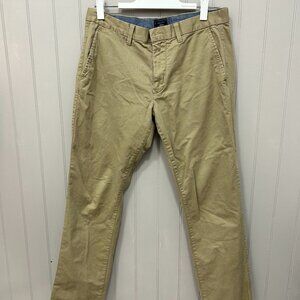 Mens Gap Kakis slim stretch pants 32 x 30